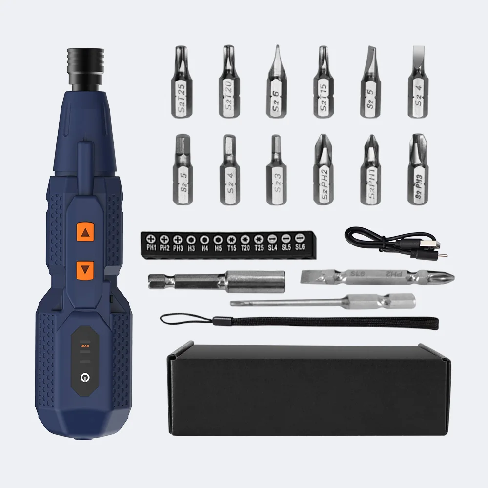 Electric Screwdriver Rechargeable Usb - Bezprzewodowy zestaw wkrętaków elektrycznych 4,2 V