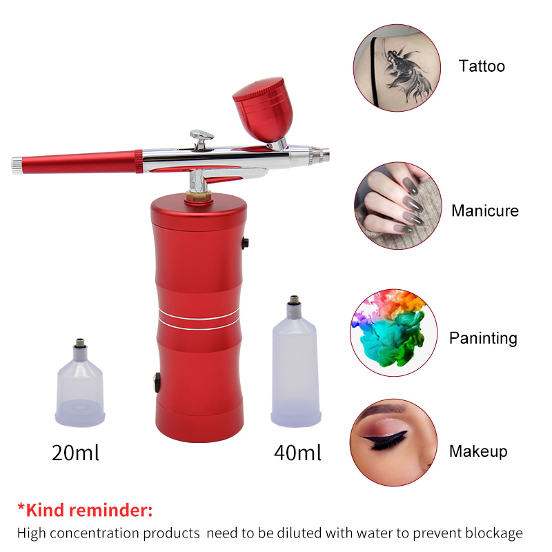 Mini aerograf Nano ciśnienie t – Airbrush Kit With Mini Compressor recenzja i cena