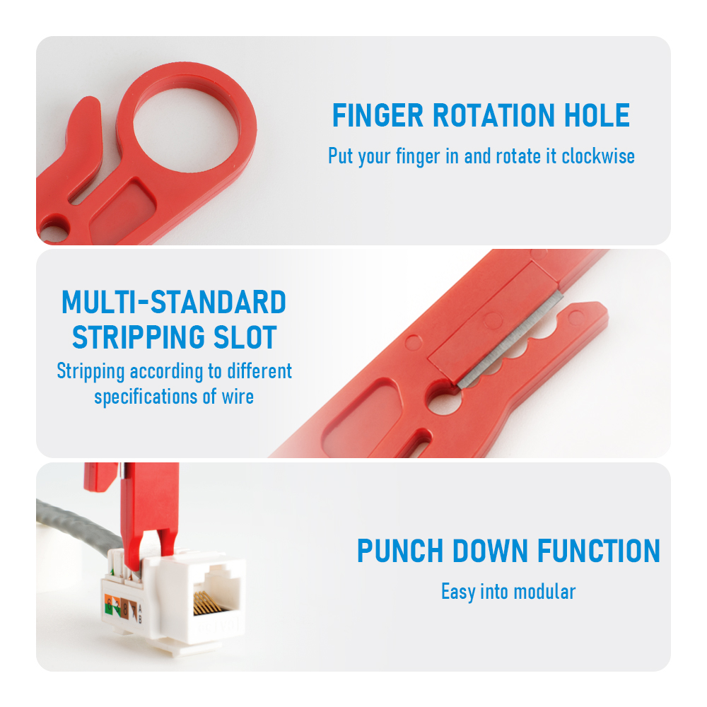Zestaw 1 szt. / Zestaw 3 szt.  – Automatic Wire Stripper Cutter recenzja i cena