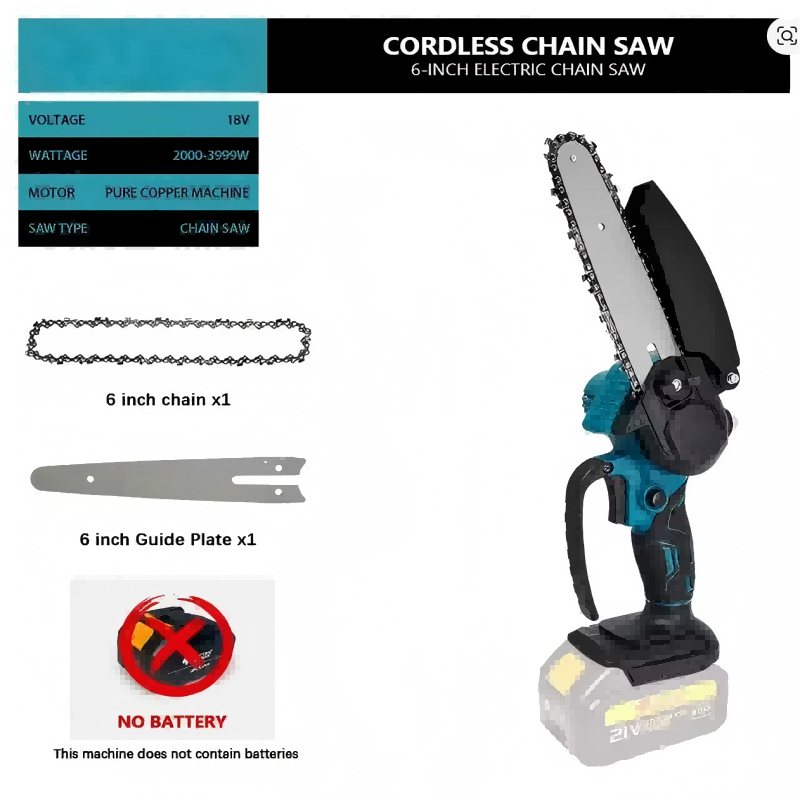 Mini pilarka elektryczna akumu – Mini Electric Chainsaw 6 Inch recenzja i cena