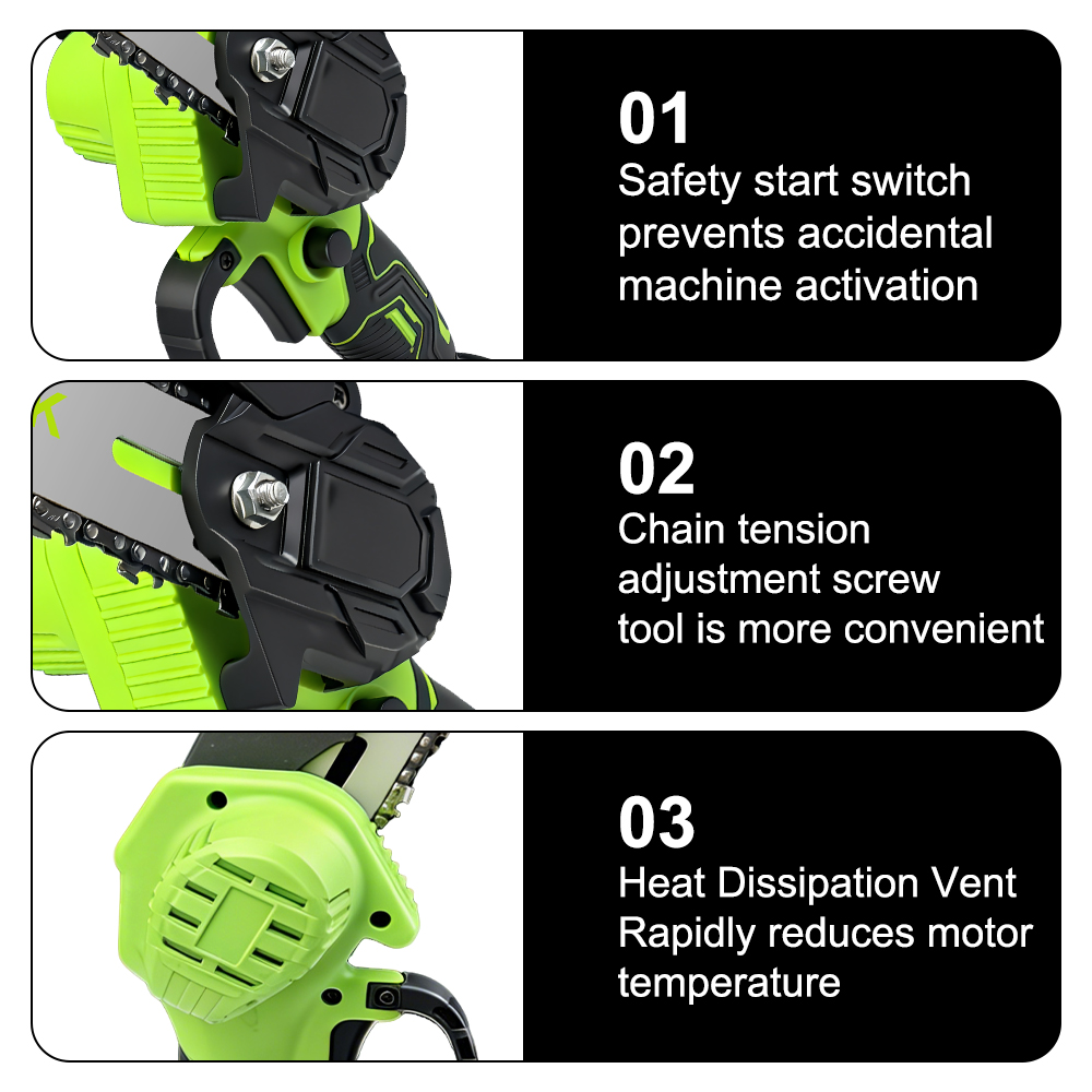 Przenośna mini pilarka elektry – Mini Electric Chainsaw 6 Inch recenzja i cena