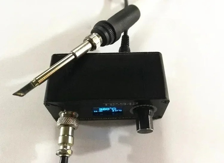 MINI T12 STC OLED Cyfrowa Stac – Digital Soldering Station T12 recenzja i cena