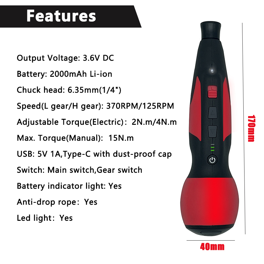 Elektryczny miniśrubokręt regu – Electric Screwdriver Rechargeable Usb recenzja i cena