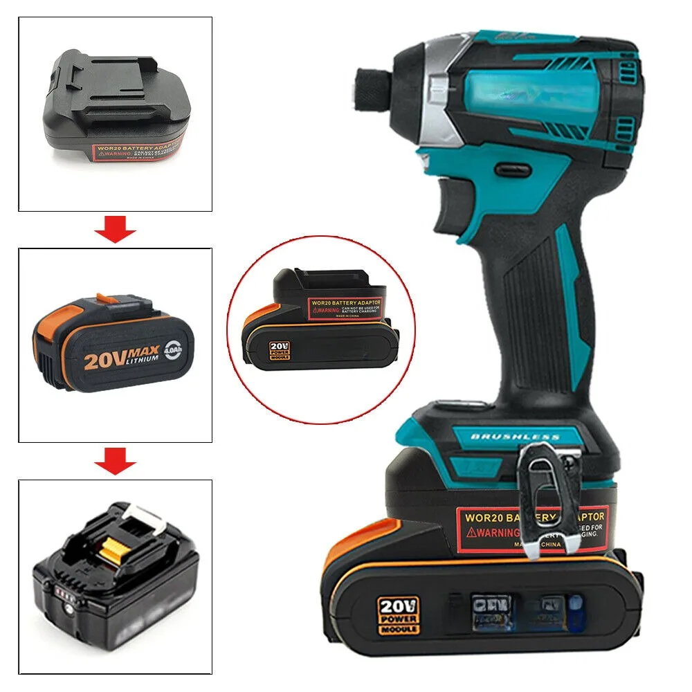 Konwerter akumulatora do akumu – Brushless Cordless Electric Drill 18V recenzja i cena