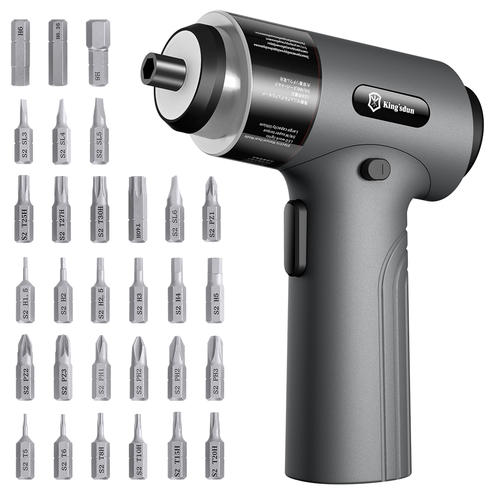 Zestaw precyzyjnych narzędzi e – Electric Screwdriver Rechargeable Usb recenzja i cena