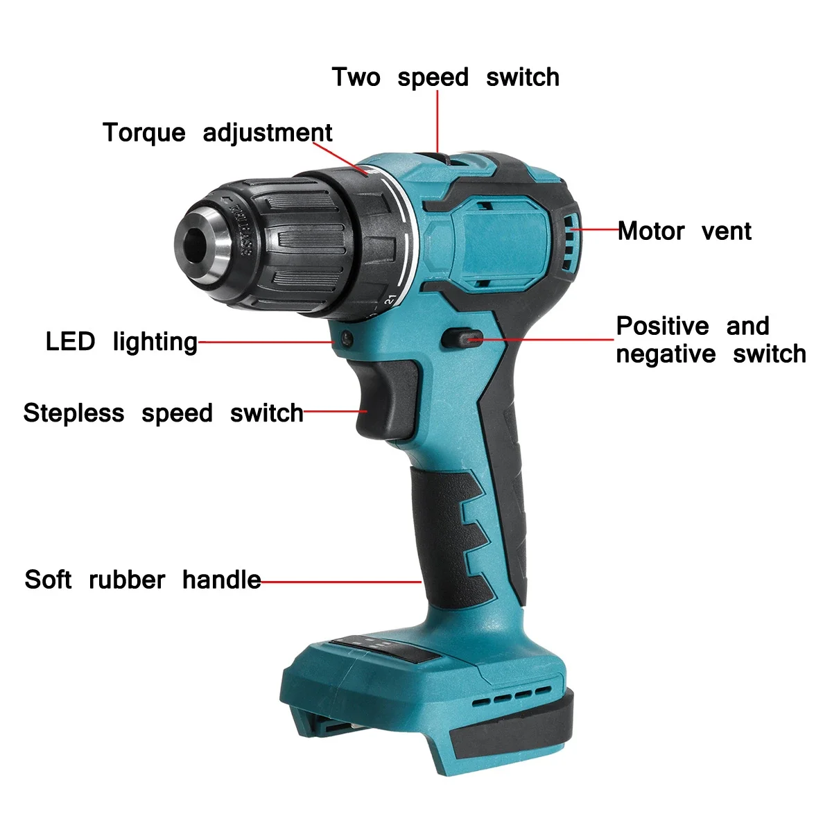 Wiertarka elektryczna 18V 90N. – Brushless Cordless Electric Drill 18V recenzja i cena