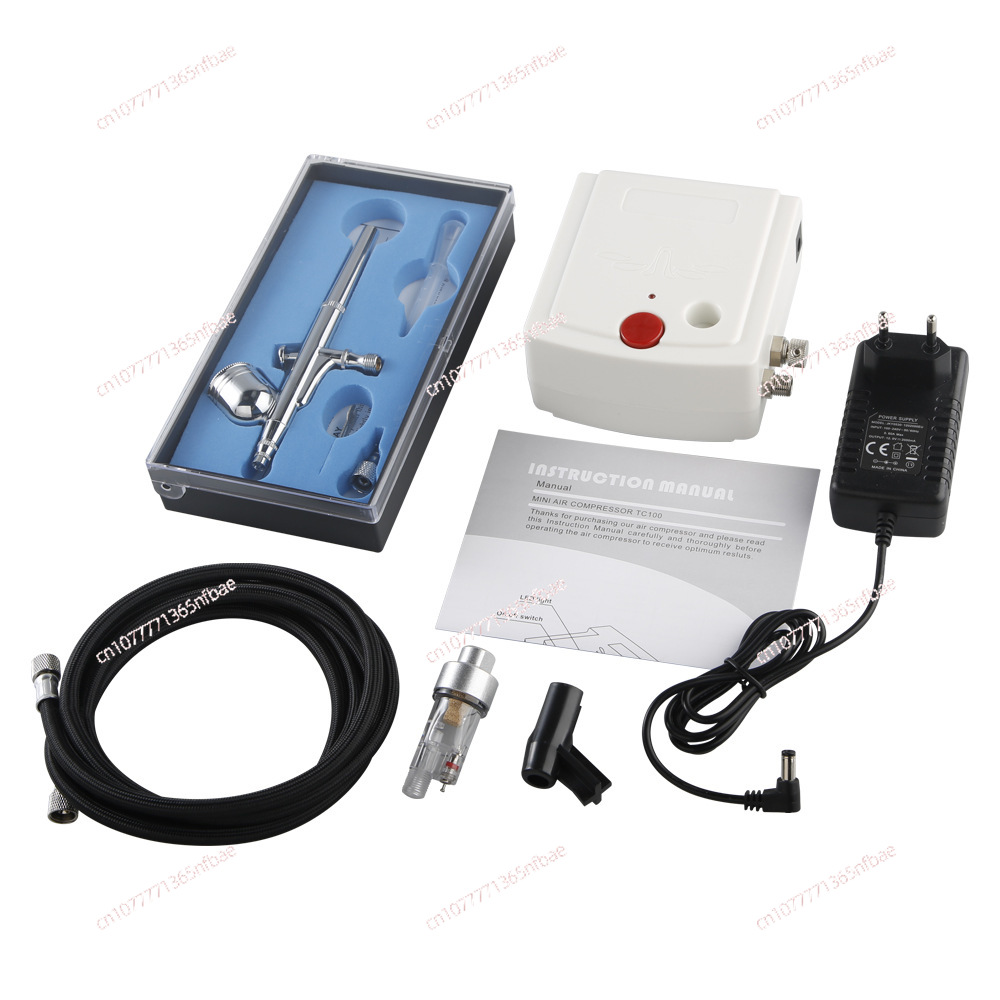 Mini kompresor do aerografu z  – Airbrush Kit With Mini Compressor recenzja i cena