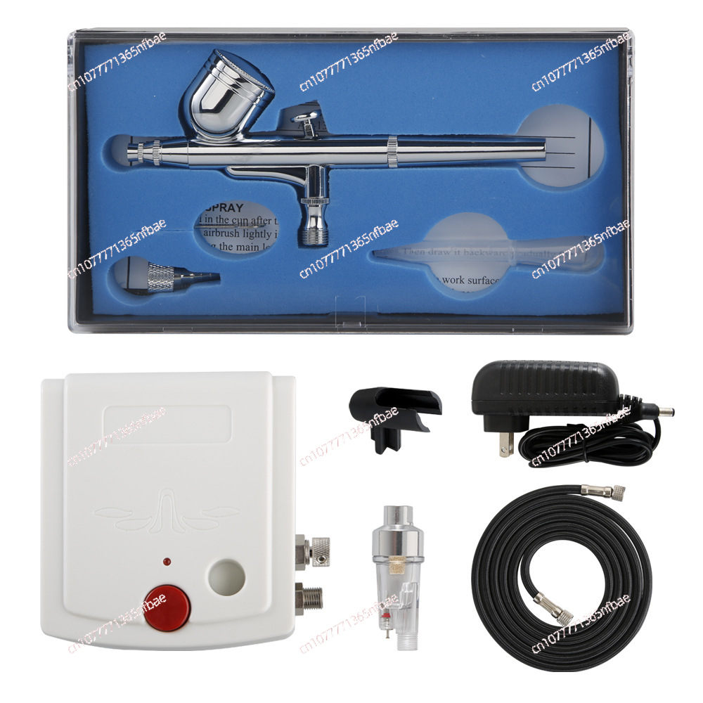 Mini kompresor do aerografu z  – Airbrush Kit With Mini Compressor recenzja i cena