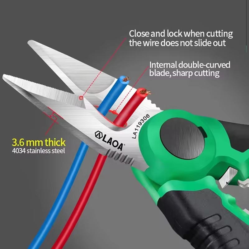 Nożyce elektryczne LAOA 6/7/8  – Automatic Wire Stripper Cutter recenzja i cena